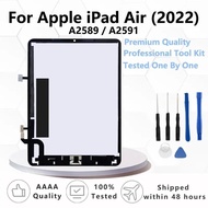 NEW For  Apple iPad Air 2022 5th Gen Touch Screen Digitizer Glass Panel & LCD Display Assembly Repla