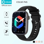 ZZOOI COLMI P45 2022 1.81 inch Bluetooth Calling Smart Watch Men Support 118 Sports Women Smartwatch PK iwo 13 W27 W37 Pro S7