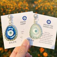1pc Lucky Demon Eye Keychain, Best-Selling Mini Demon Eye Keychain, Demon Eye Keychain, Fashion Jewe