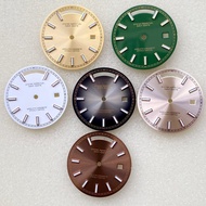 New 8285 dial 31mm modified dual calendar dial for 8285 movement slogo