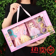 Big Gift Box Girls Toys6Years Old-10Year-old Doll Toy Girl Dress-Up Set Barbie Doll Toy
