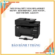 MÁY IN ĐA CHỨC NĂNG HP LASERJET M127FN - KÈM HỘP MỰC DÂY NGUỒN DÂY USB MỚI - AALO.VN