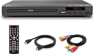 Mediasonic CD/DVD Player – Upscaling 1080P All Region DVD Players for Home with HDMI/AV Output, USB Multimedia Player Function, High Speed HDMI 2.0 &amp; AV Cable Included (HW210AX)