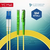 LC/UPC-E2K/APC Singlemode Duplex Fiber Optic Patch Cable 3M 5M 10M 15M 20M