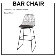BAR CHAIR BAR STOOL WITH BACKREST/HIGH CAFE BAR STOOL/HIGH STOOL/HIGH CHAIR/METAL BAR STOOL