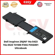 Del Inspiron 2NJNF 14z-5423 15z-5523 T41M0 P35G P35G001 Ultrabook Laptop Battery Replacement Brand N
