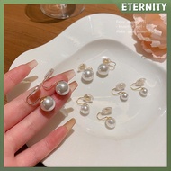 ETERNITY Pearl Ear Clip Fashion Without Ear Hole Earings Simple Ear Cuff Fake Piercing Fashion Jewel