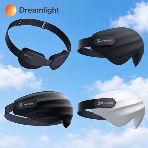 Dreamlight 3D Travel Eye Mask Sleep Blackout 3D Stereoscopic Aid Portable Adjustable Concave Molded 