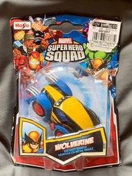 Brand: Maisto Marvel Super Hero Squad Maisto Wolverine Die Cast Car by Maisto