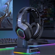 PC Gaming Headset  Headphone Convenient Compatibility 50mm Drivers Bluetooth for Office