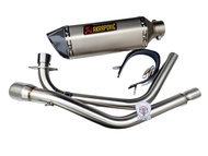 ชุดท่อ Demon Gr200R ท่อแต่งDemon gr200r+ปลายท่อ AK14 นิ้วมีจุกลดเสียง