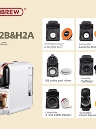 HiBREW Coffee Machine Brewing Cup Italian Compatible N Capsule D Capsule Coffee Powder K-Cup Capsule