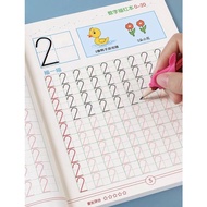 ABC Writing book 123 Writing book 笔画部首练字本  ABC 123 Handwriting sketch book Learning sketch book