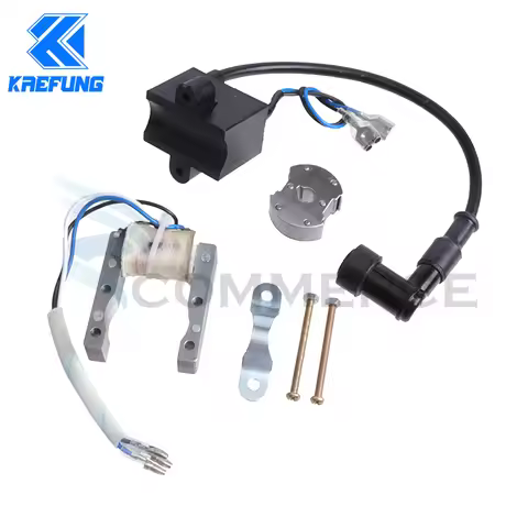 Magneto Stator Ignition Coil CDI For 49cc 60cc 66cc 80cc Engine 2-Stroke Motorized Bicycle Bike Acce