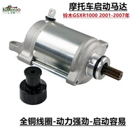 Promotion Applicable Suzuki GSXR1000 Big R K1 01-07 Motorcycle Starter Motor Engine Motor Starter