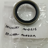 (1pcs MUSASHI M4616) (42x58x7) Rear Wheel Hub Oil Seal for Mazda 626 1.8 2.0 1987-1991' model (GJ21-