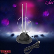 TYLER TV Antenna Zoom Function Convenient Universal Two Loop Antennas Color TV HDTV Receive HD Digital Receiver TV Aerial