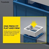 TREA Single Gang Box Extender Electrical Box Spacers Electrical Outlet Box Extender Plastic Unit Rec