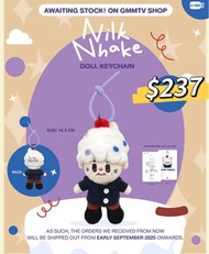 (GMM代購)NILKNHAKE DOLL KEYCHAIN