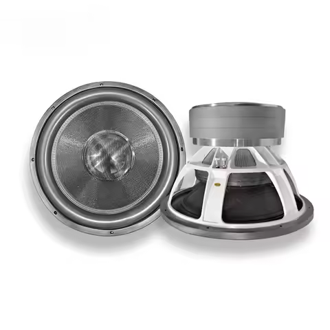 18 Inch Subwoofer 4500W RMS Dual 2 Ohm Aluminum Basket 5Inch BAVC Voice Coil 4 Layer Damper Car Audi