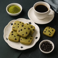 熊之家手作坊-抹茶巧克力手工曲奇餅 手工餅乾 曲奇 零食 伴手禮