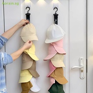< Aorain.sg >  Baseball Cap Storage Organizer With Eight Clips Wall Mounted Cap Holder Closet Storag