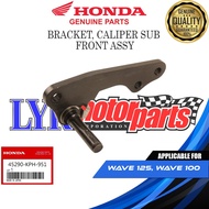 HONDA BRACKET, CALIPER SUB FRONT ASSY FOR WAVE 125 | WAVE 100 || 45290-KPH-951