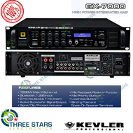 Original Kevler Pofessional GX-7000 High Power Integrated Amplifier 1500 watts max x2 Bluetooth  kev