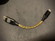 Apple iPhone Audirect Hilidac Beam 1 Lightning to Type-C DAC Cable 銅鍍銀轉插頭線