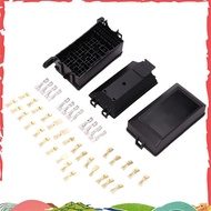 Fuse-Relay Box 5-Fuse Holders 6 Relay Block Holders Fuse-Block 12V Fuse-Box Car