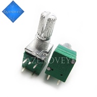 5 PCS RV097NS 1K 5K 10K 20K 50K 100K 500K with a switch audio 5pin shaft 15mm amplifier sealing pote