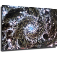 Astronomy Poster James Webb Space Telescope First Deep Field Image Wall Art Astronomer Space Explora