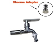 Elise Chrome Wall Bib Tap (ori)