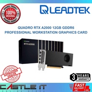 Leadtek Quadro RTX A2000 12GB GDDR6 Professional Workstation Graphics Card GPU