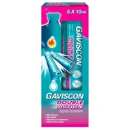 GAVISCON DOUBLE ACTION LIQUID SACHET 10ML 5S EXP01/2026