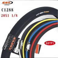 Cst 20x1 1/8 bicycle tire tubes and tubes (28-451)
