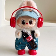 Labubu Cola doll clothes without removing Coke factor Labu cloth clothes glue dolls to replace acces