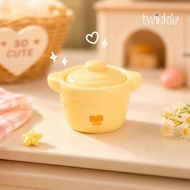 Mini Pot with Lid Pot Model 1:12 Twinkle Dollhouse Accessories Mini Kitchen Miniature Dollhouse