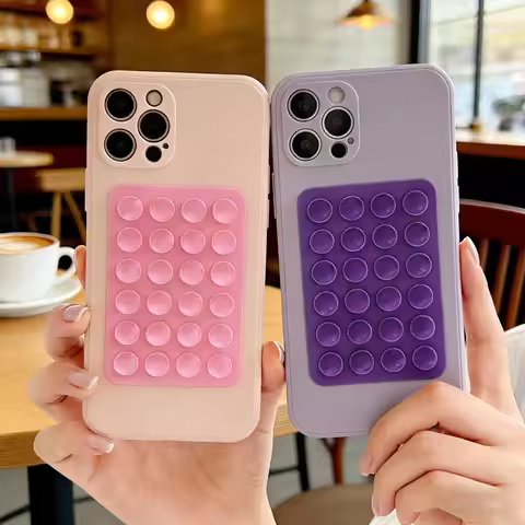 For Xiaomi Redmi Note 10 10S 11E 11 10T 9T 9S 9 8T 8 7S 7 Pro Max Plus Fixing Suction Cup holder Cas