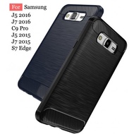 Samsung Galaxy J5 J7 2016 2015 C9 Pro S7 Edge Soft TPU Case Cover Casing