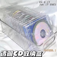 Rak penyimpanan kotak CD, bakul penyimpanan cakera akrilik, kotak penyimpanan CD album, kotak penyim