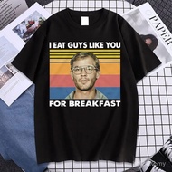 T-Shirt with Little Jeffrey Dahmer Design - Vintage Style