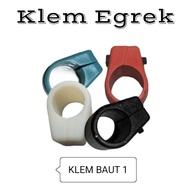 Klem Galah Sawit Ukuran 38mm - Pengunci Sambung Galah Egrek Sawit Baut 1 tidak Mudah Lepas