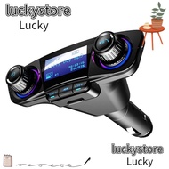 LUCKY Car Audio MP3, Bluetooth 5.0 Wireless Wireless Bluetooth Player,  Handsfree Dual USB Charger Car Adapter Car FM Transmitter Car Accessories