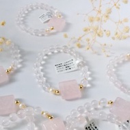 彌雅手作丨發財被愛丨扎基拉姆女財神粉水晶淡水珍珠