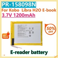 For Kobo  Libra H2O E-book PR-158098N 3.7V 1200mAh Replacement Battery