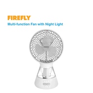 [Refurbished - Brand new Battery] Firefly Mini Table Fan with Night Light FEL650