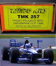 Tameo 1/43 Prost AP01 Peugeot F1 tower wing 保魯斯 一級方程式 首辦 模型 n Sprak MFH Tamiya