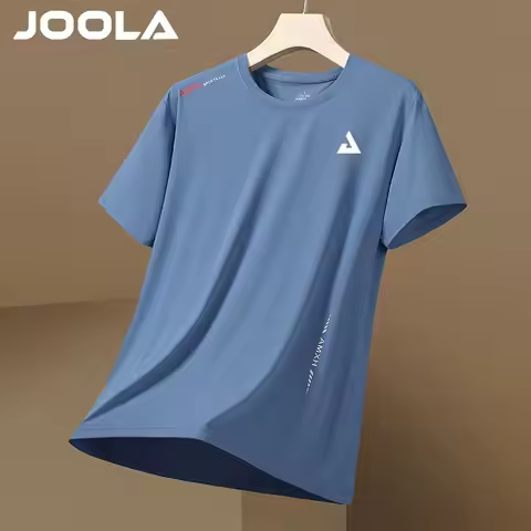 JOOLA's new table tennis and badminton suit short sleeved T-shirt for men and women, quick drying sp