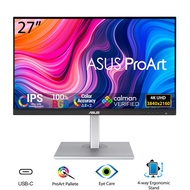 ASUS ProArt Display 27” 4K HDR Monitor  - UHD , IPS, 100% sRGB/Rec. 709, ΔE  2, Calman Verified, USB-C Power Delivery, DisplayPort, HDMI, USB 3.0 hub, Height Tilt Adjustable As the Picture One
